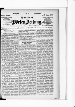Berliner Börsen-Zeitung vom 07.01.1880