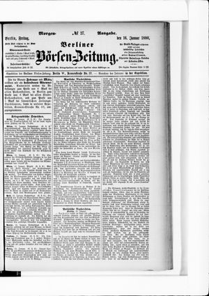 Berliner Börsen-Zeitung vom 16.01.1880