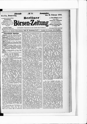 Berliner Börsen-Zeitung vom 12.02.1880