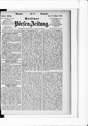 Berliner Börsen-Zeitung vom 13.02.1880