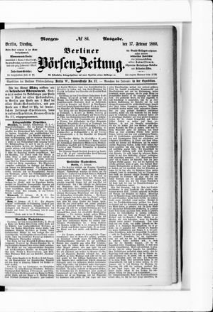 Berliner Börsen-Zeitung vom 17.02.1880