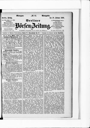 Berliner Börsen-Zeitung vom 20.02.1880
