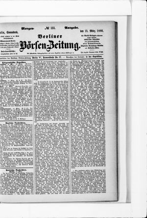 Berliner Börsen-Zeitung vom 13.03.1880