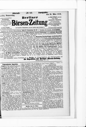 Berliner Börsen-Zeitung vom 18.03.1880