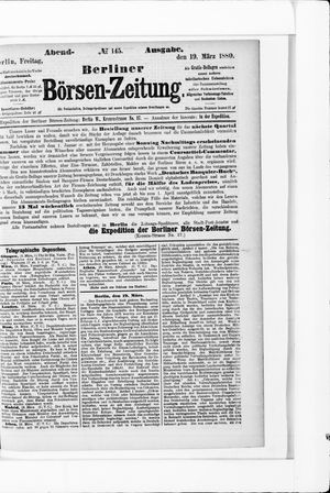 Berliner Börsen-Zeitung vom 19.03.1880