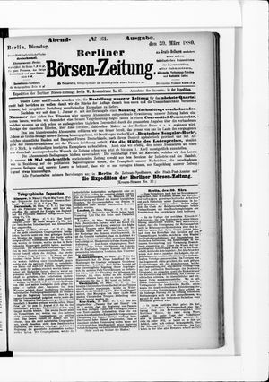Berliner Börsen-Zeitung vom 30.03.1880
