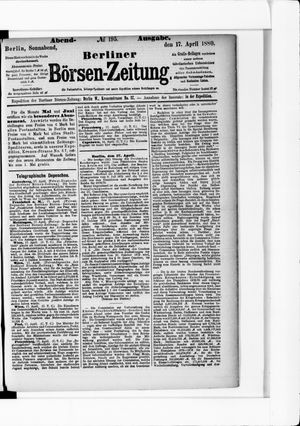 Berliner Börsen-Zeitung vom 17.04.1880