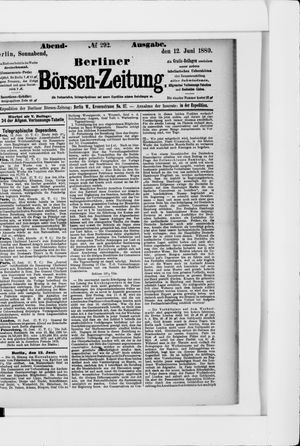 Berliner Börsen-Zeitung vom 12.06.1880