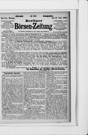 Berliner Börsen-Zeitung vom 21.06.1880