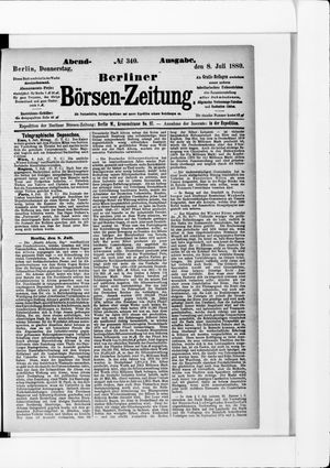 Berliner Börsen-Zeitung vom 08.07.1880