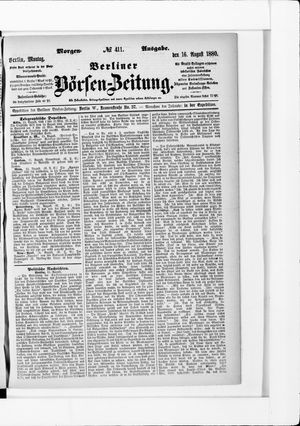 Berliner Börsen-Zeitung vom 16.08.1880