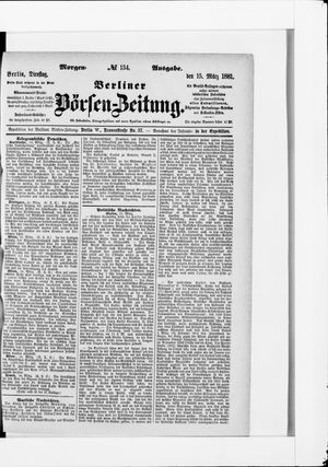 Berliner Börsen-Zeitung vom 15.03.1881