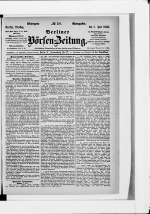 Berliner Börsen-Zeitung vom 05.06.1883