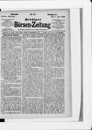 Berliner Börsen-Zeitung vom 05.06.1883