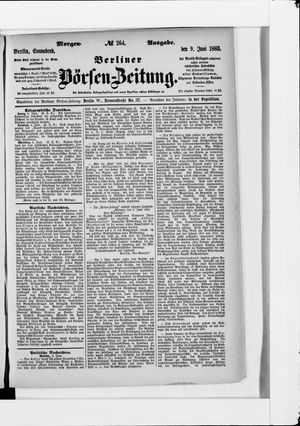 Berliner Börsen-Zeitung vom 09.06.1883