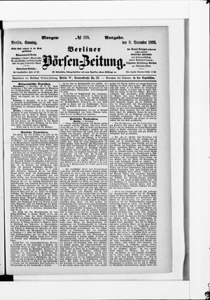 Berliner Börsen-Zeitung vom 09.12.1883