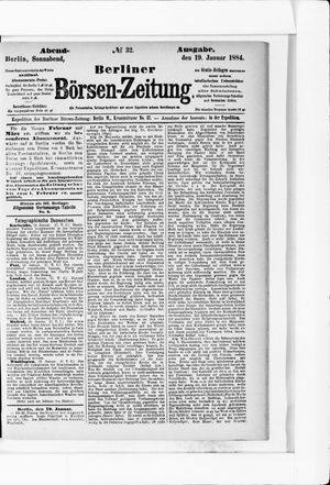 Berliner Börsen-Zeitung vom 19.01.1884