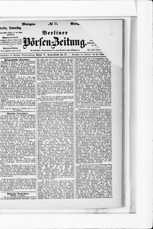 Berliner Börsen-Zeitung on Feb 14, 1884