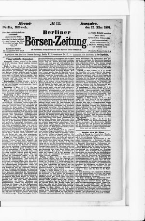 Berliner Börsen-Zeitung vom 12.03.1884