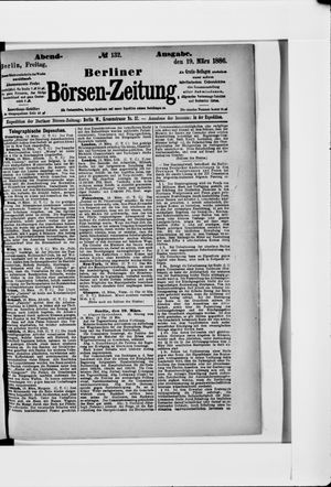 Berliner Börsen-Zeitung vom 19.03.1886