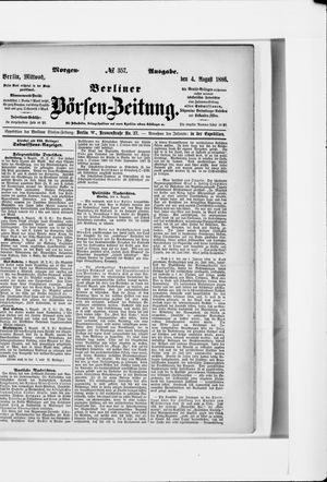 Berliner Börsen-Zeitung vom 04.08.1886