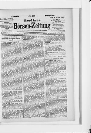 Berliner Börsen-Zeitung on Mar 4, 1887