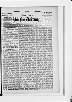 Berliner Börsen-Zeitung vom 05.03.1887
