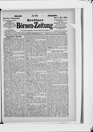 Berliner Börsen-Zeitung vom 05.05.1887