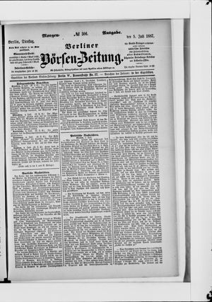 Berliner Börsen-Zeitung vom 05.07.1887