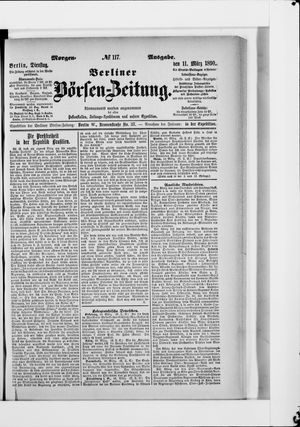 Berliner Börsen-Zeitung on Mar 11, 1890