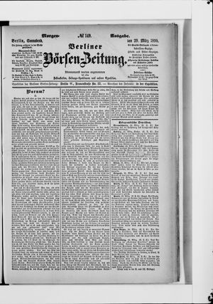 Berliner Börsen-Zeitung vom 29.03.1890