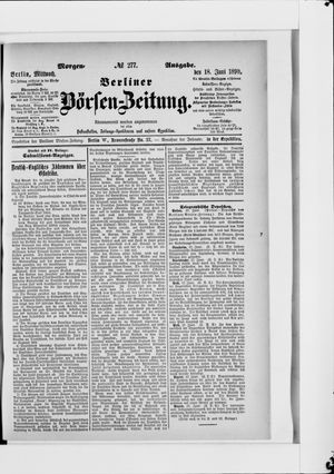 Berliner Börsen-Zeitung vom 18.06.1890