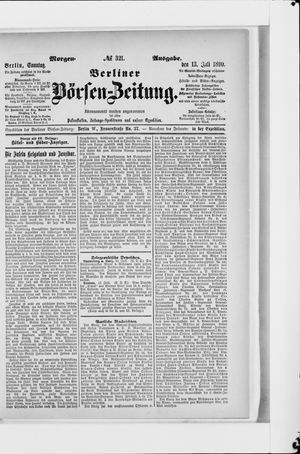 Berliner Börsen-Zeitung vom 13.07.1890