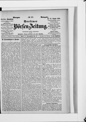 Berliner Börsen-Zeitung vom 16.08.1890
