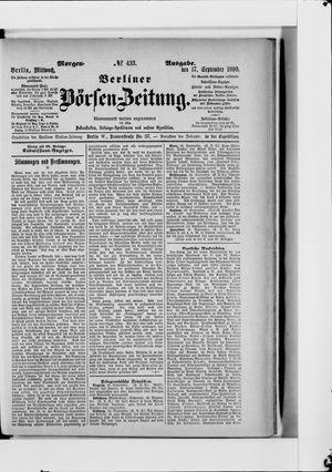 Berliner Börsen-Zeitung vom 17.09.1890