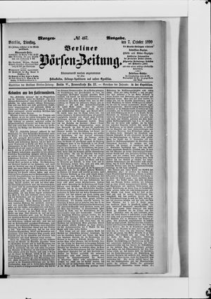 Berliner Börsen-Zeitung vom 07.10.1890