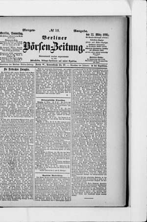 Berliner Börsen-Zeitung vom 12.03.1891