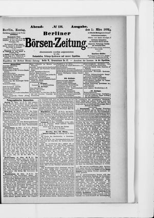 Berliner Börsen-Zeitung vom 16.03.1891