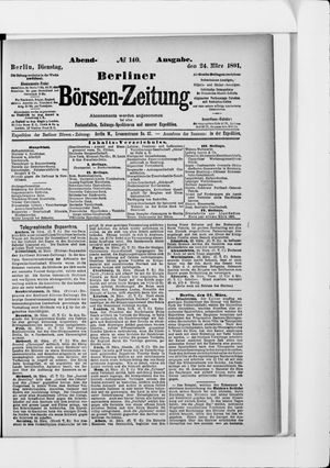 Berliner Börsen-Zeitung vom 24.03.1891