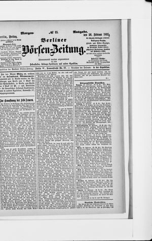 Berliner Börsen-Zeitung on Feb 26, 1892