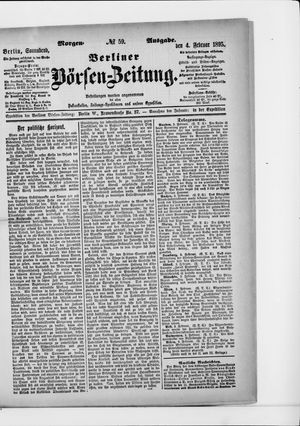 Berliner Börsen-Zeitung vom 04.02.1893