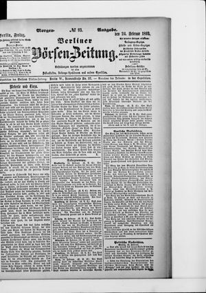 Berliner Börsen-Zeitung vom 24.02.1893