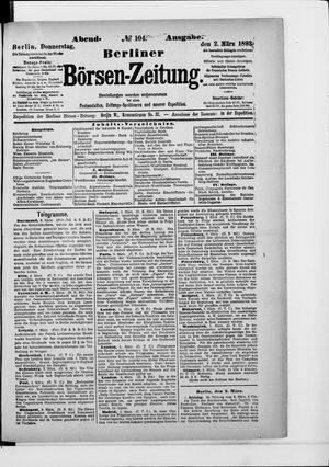 Berliner Börsen-Zeitung vom 02.03.1893
