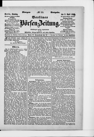 Berliner Börsen-Zeitung on Apr 2, 1893