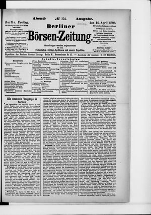 Berliner Börsen-Zeitung vom 14.04.1893