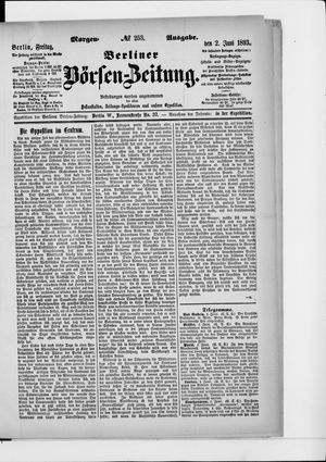 Berliner Börsen-Zeitung vom 02.06.1893