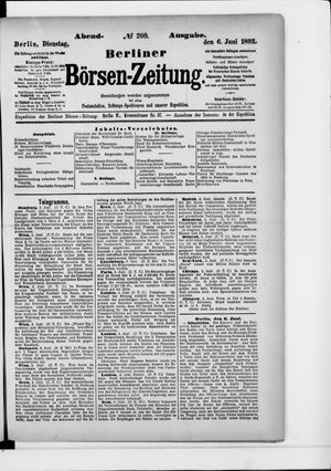 Berliner Börsen-Zeitung vom 06.06.1893
