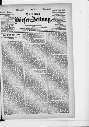 Berliner Börsen-Zeitung vom 16.06.1893