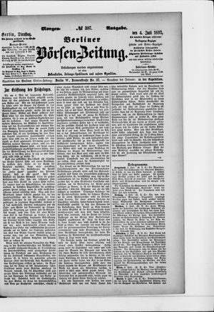 Berliner Börsen-Zeitung vom 04.07.1893
