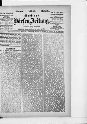 Berliner Börsen-Zeitung on Jul 29, 1893